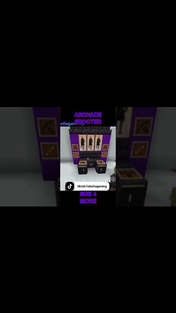 Minecraft: Arcade Shooter Game