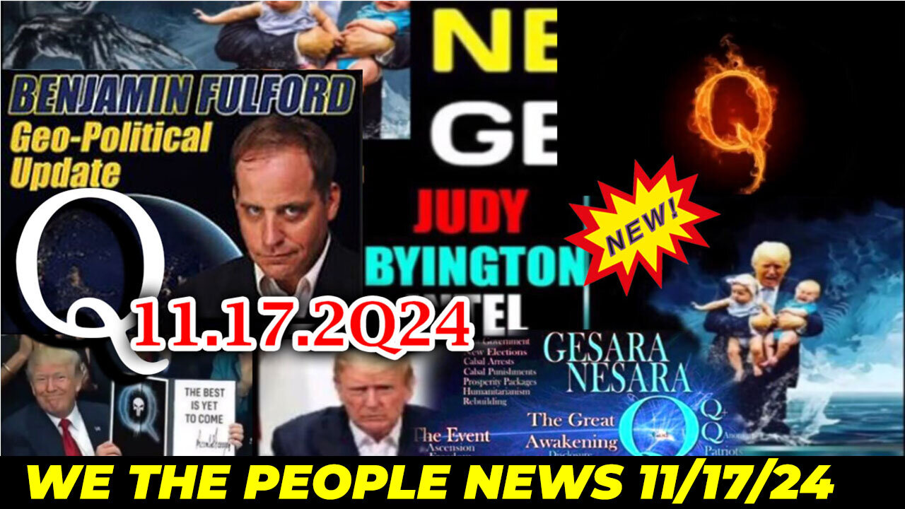 WE THE PEOPLE NEWS 11/17/24: DEMS SCHEMING TO US INSURRECTION ACT