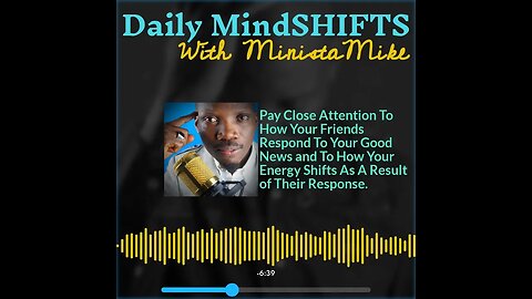 Daily MindSHIFTS Episode 279: