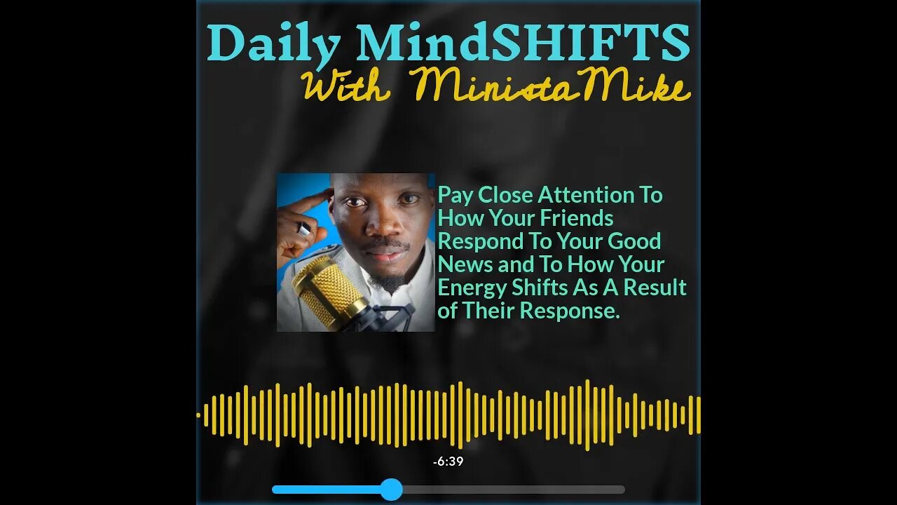 Daily MindSHIFTS Episode 279: