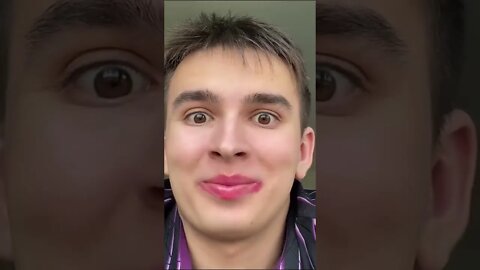 He Got Lipstick on His Teeth 😁🤣