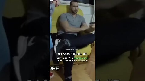 Why Tristan Tate Never Buys His Brother Any Gifts #Shorts