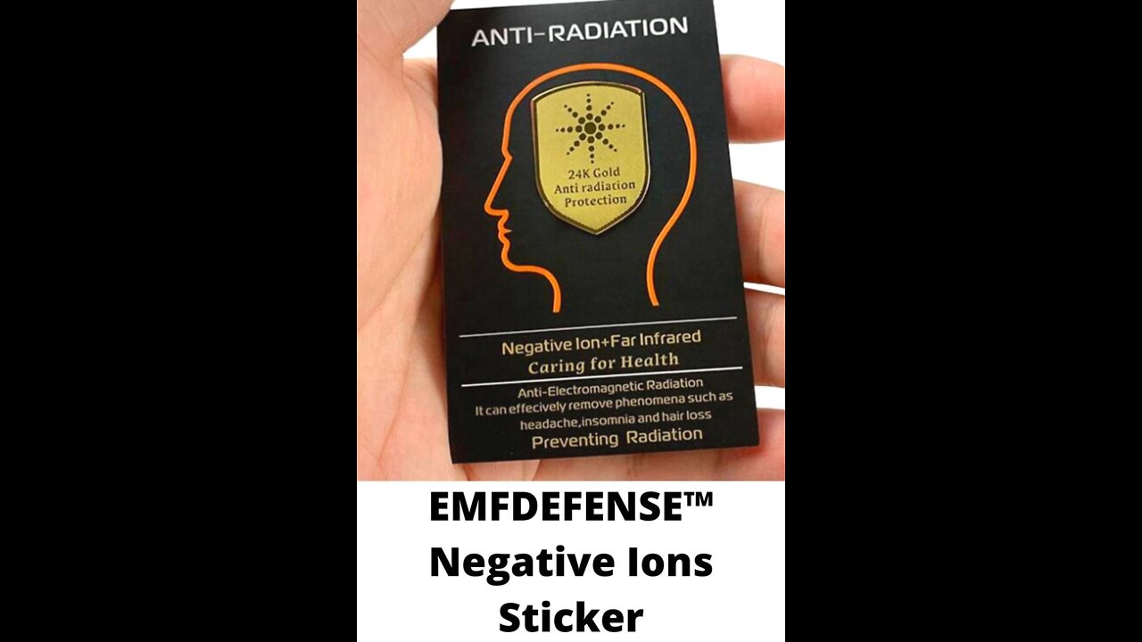 EMFDEFENSE™ Negative Ions Sticker