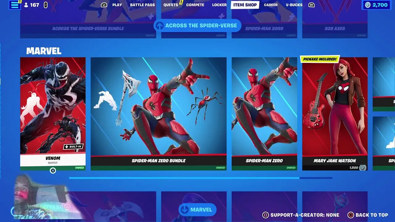 Fortnite with Rock Mercury