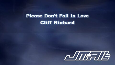 Please Don't Fall In Love [ Karaoke Version ] Cliff Richard