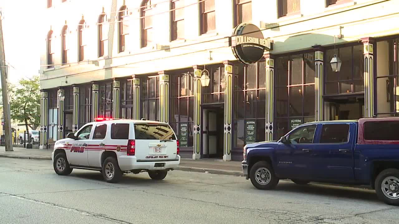 Cleveland worker found locked in cooler, taken to hospital