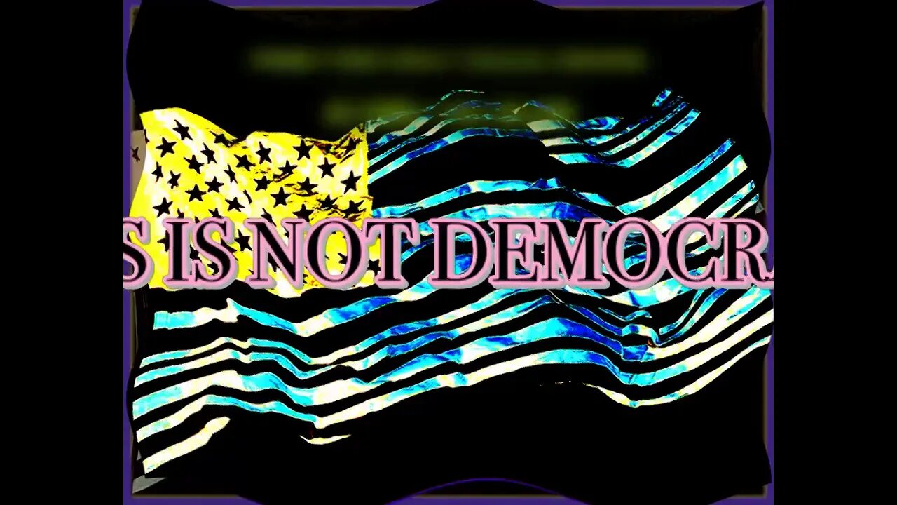 NOT DEMOCRACY - a song from 2004 about what's been going on here in the US (since the beginning?)
