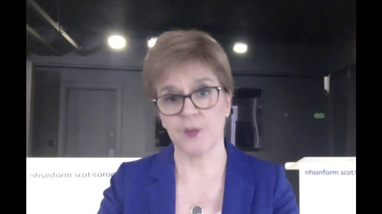 Aug 2021. Sturgeon the Lockdown Addict