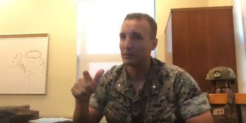 Marine Judge Just Made an ‘Example’ of Lt. Col. Who Went Viral for Speaking Out Against Biden’s Disa