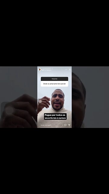 Não bato punheta eu leio livros | Raiam Santos