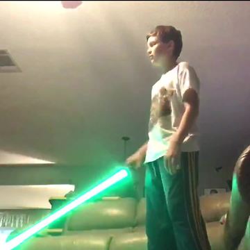 May The Fore Be With Him When His Mom Sees This!