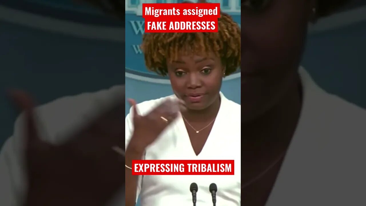 Migrants at the border assigned fake addresses #kjp