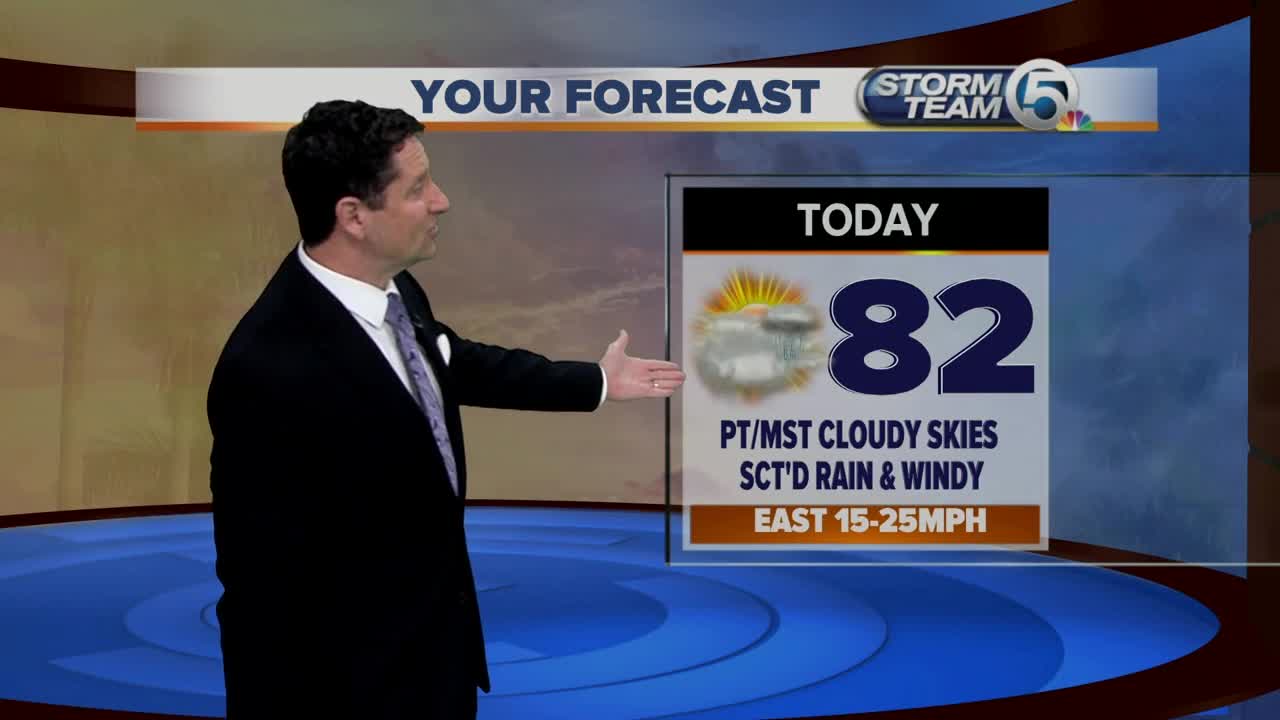 Thursday midmorning forecast