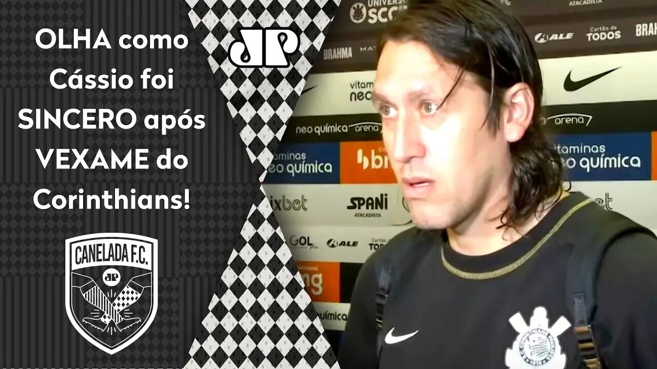 "Cara, SER ELIMINADO DESSA MANEIRA é..." Cássio É SINCERO após Corinthians DAR VEXAME contra Ituano!