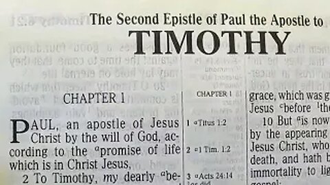2 Timothy: Chapters 01-04