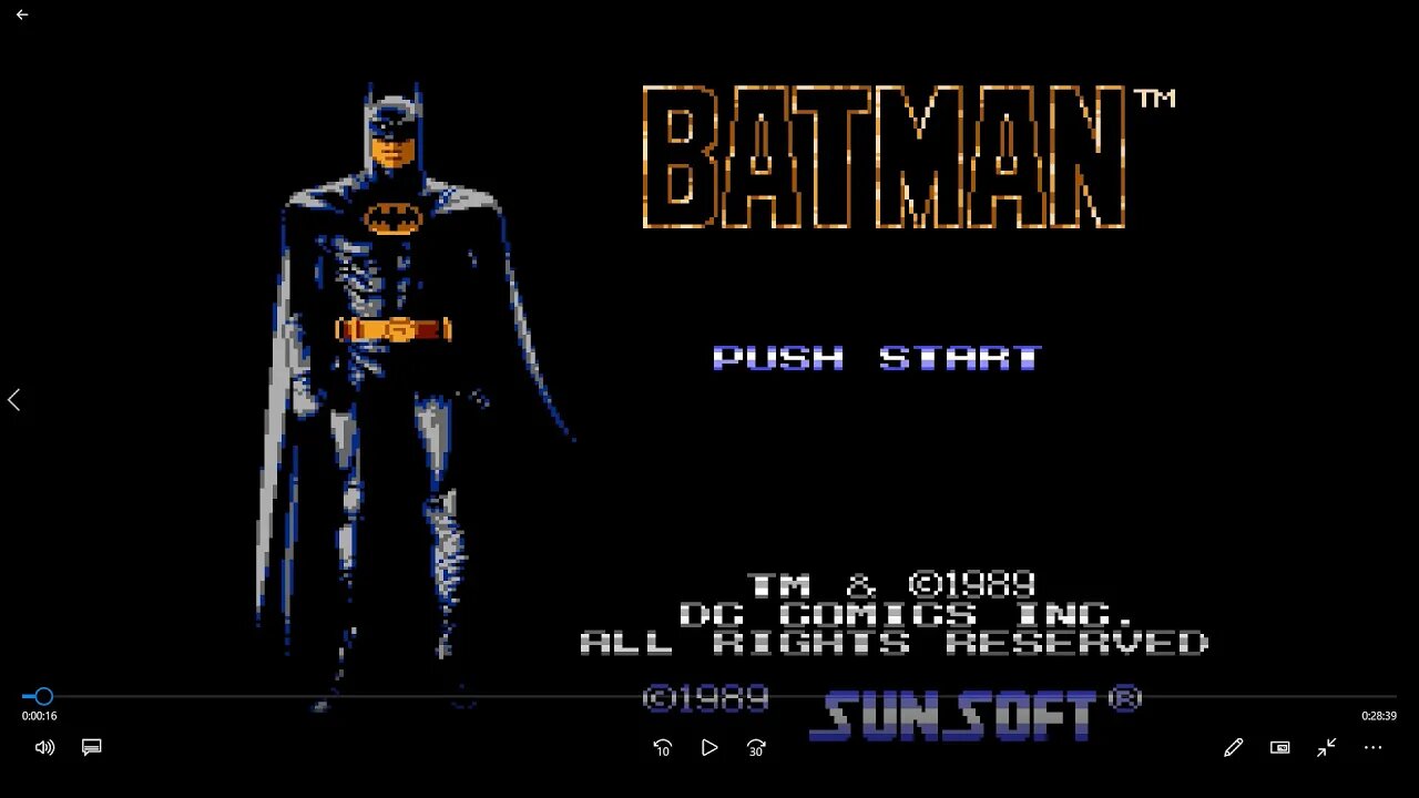 Sunday Longplay - Batman (NES)