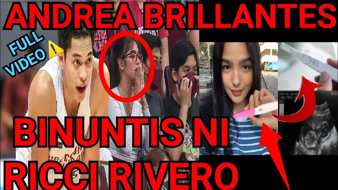 ANDREA BRILLANTES BINUNTIS PALA NI RICCI RIVERO KAYA SINAGOT NIYA ANG PROPOSAL SA MADLA?!