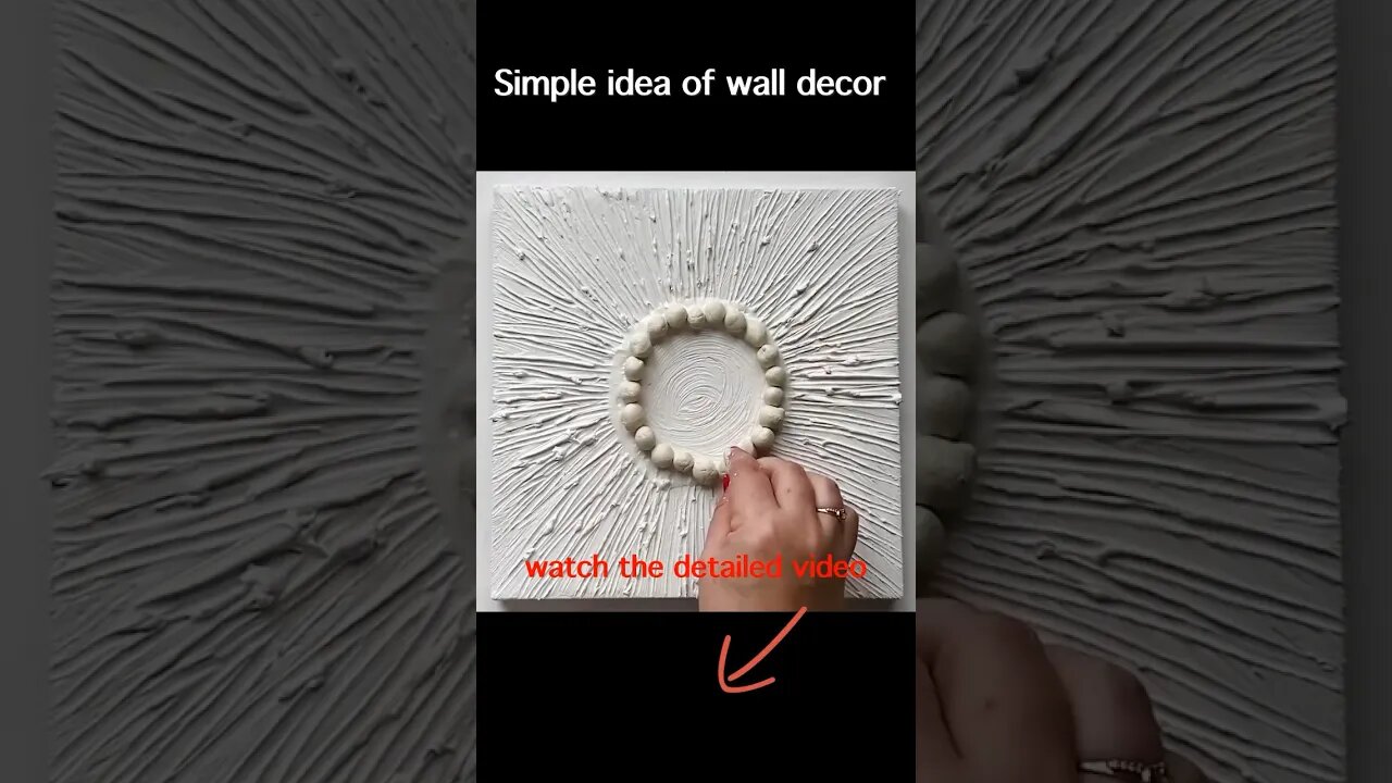 DIY Simple idea of wall decor | Wall decor