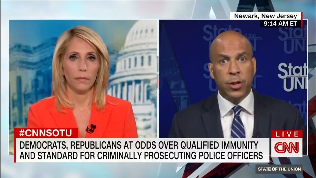 Sen Booker: We Need To Change Qualified Immunity For Police