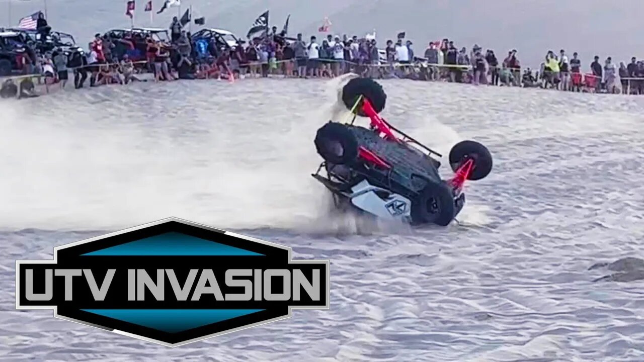 Wheelie and Jump contest at UTV Invasion! Crashes and more!