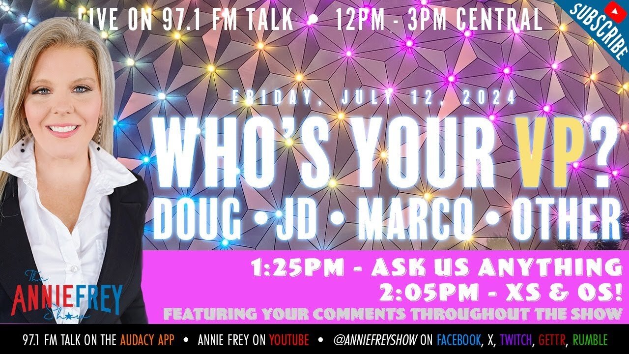 🚨 Who would YOU pick for VP? Doug • JD • Marco • Someone Else