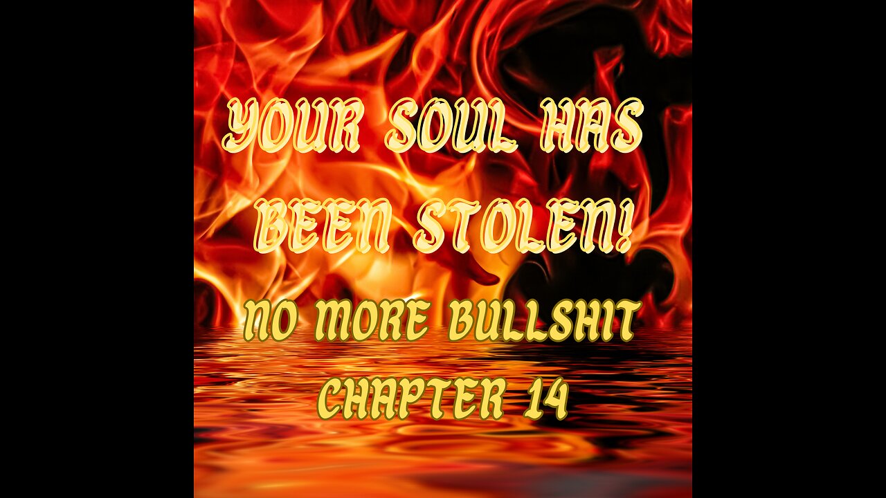 No More Bullshit- Chapter 14-YouR Soul Has Been Stolen- by Natalie Newman copyright 2017