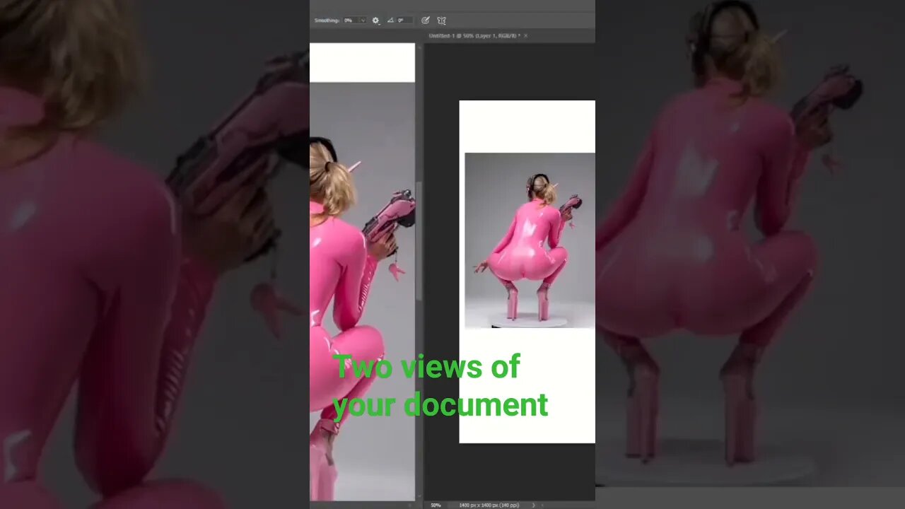 Two Views of the document for painting #photoshoppainting #art #digitalart #drawing