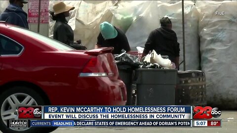 Rep. Kevin McCarthy to hold homelessness forum in Bakersfield