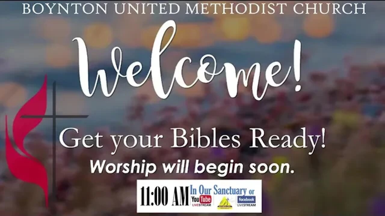 Boynton United Methodist Church Stream,July 10,2022
