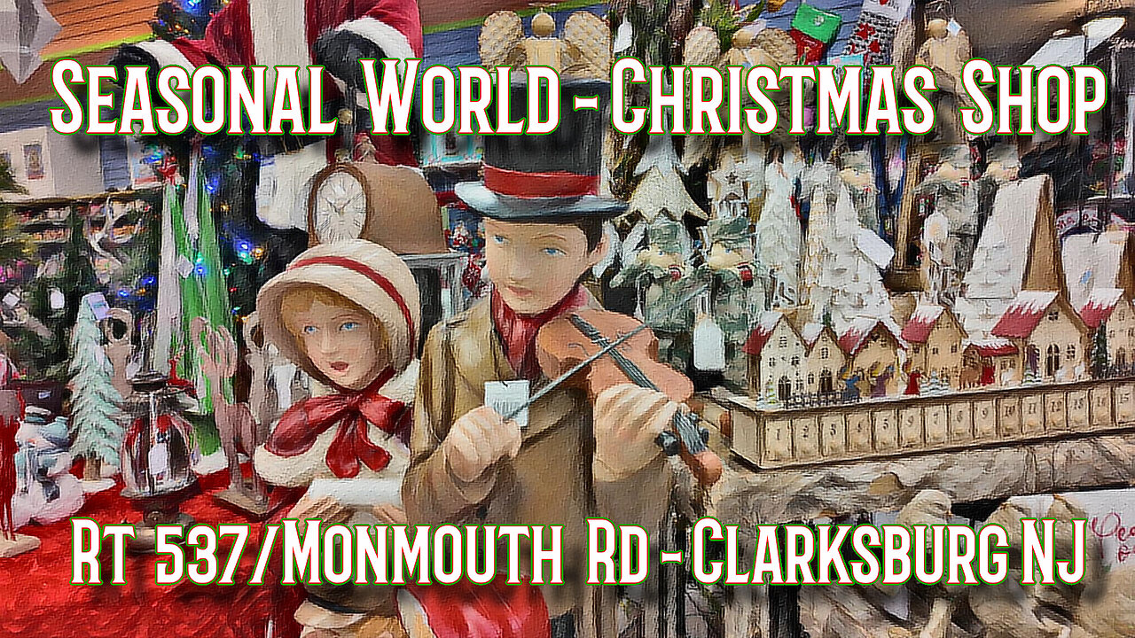 Seasonal World - Christmas Shop Walk Through - 4K Store Tour - Please Like/Subscribe Thanks! Merry Christmas!