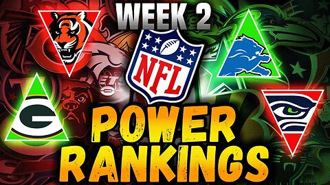 Week 2 NFL Power Rankings