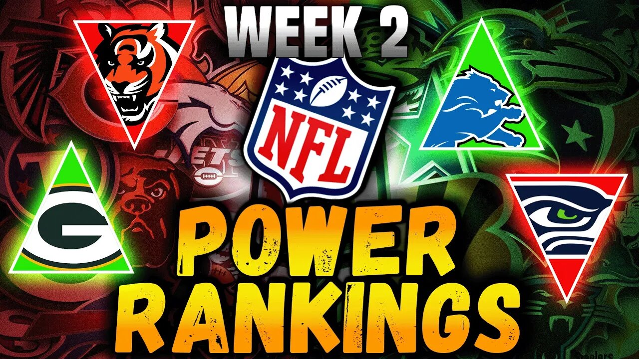 Week 2 NFL Power Rankings