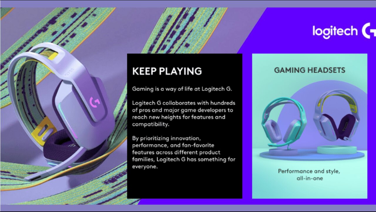 Logitech G733 Lightspeed Wireless Gaming Headset