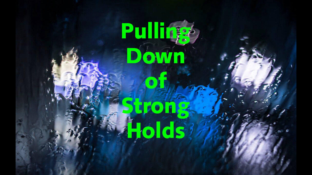 Pulling Down of Strong Holds -- Depression