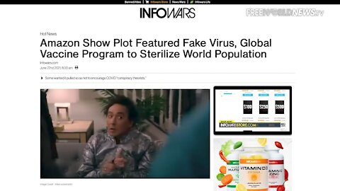 Vaccine Predictive programming with Amazon original Utopia 9m24s