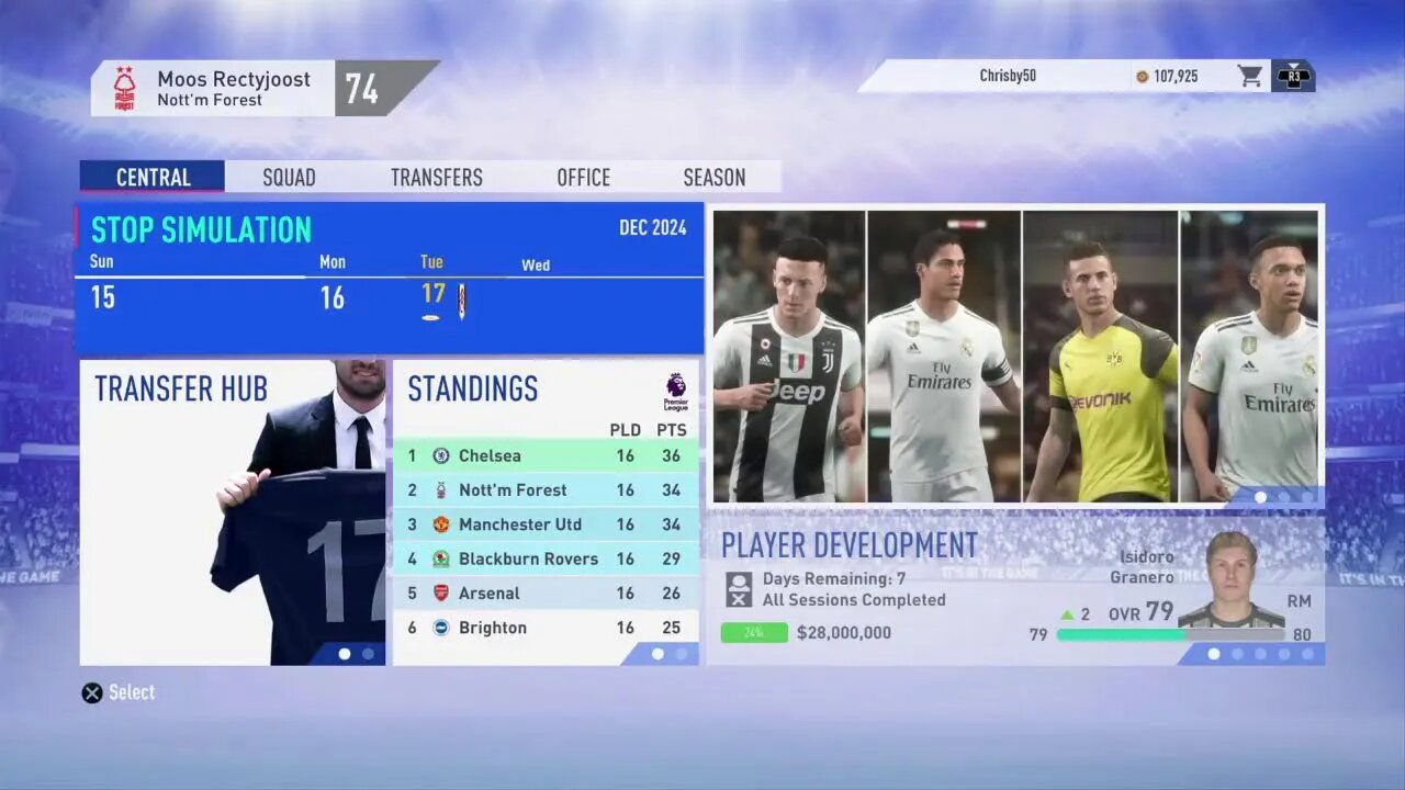 Nottingham Forest S:7 2023-2024 EPL Match 16 VS Chelsea (9-6-0)