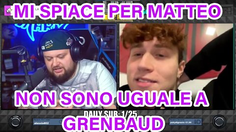 IL ROSSO PARLA DI GRENBAUD E DI MATTEO HS IN LIVE DA RUBINO