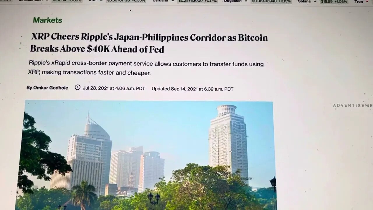 BREAKING…PHILIPPINES SELECTS XRP RIPPLE FOR BLOCKCHAIN CBDC!!