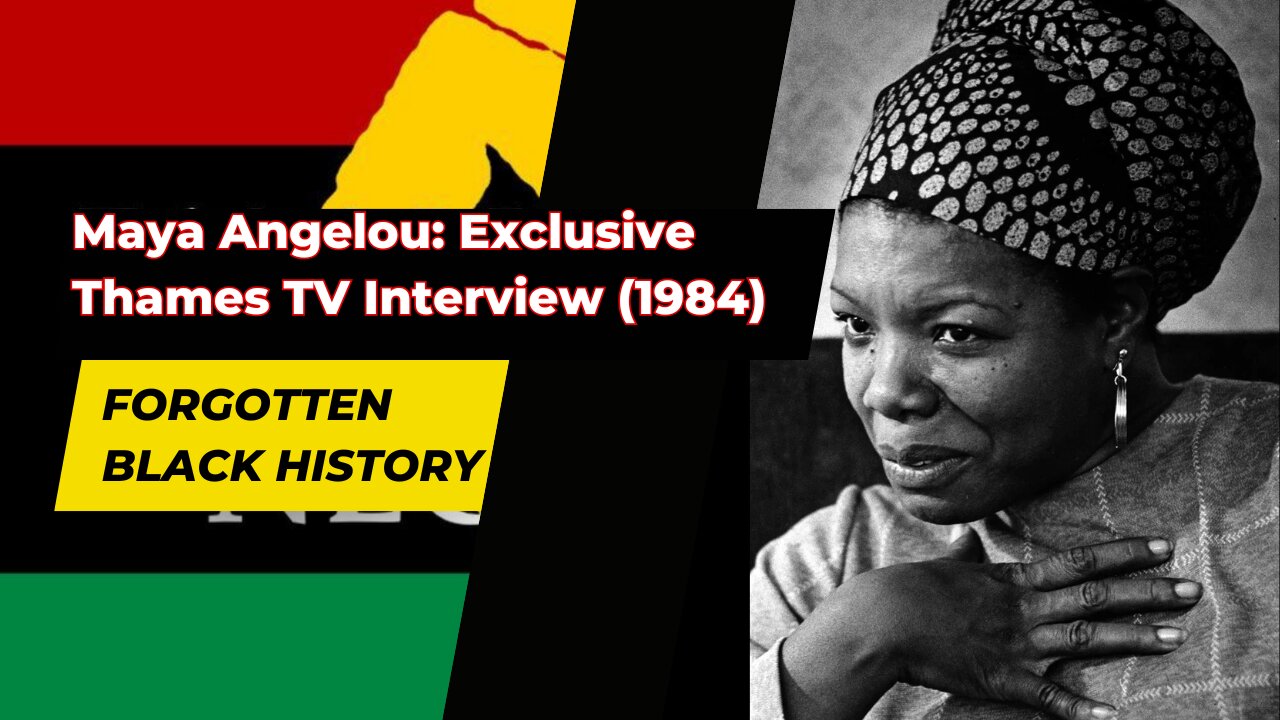 Maya Angelou Exclusive Thames TV Interview (1984)