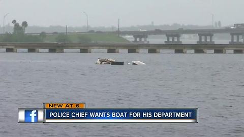 Palmetto police ask for department boat to deal with sunken boats in Manatee River