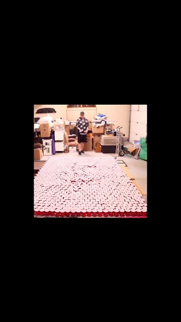 1000 cups and one shot... Who's still missing?