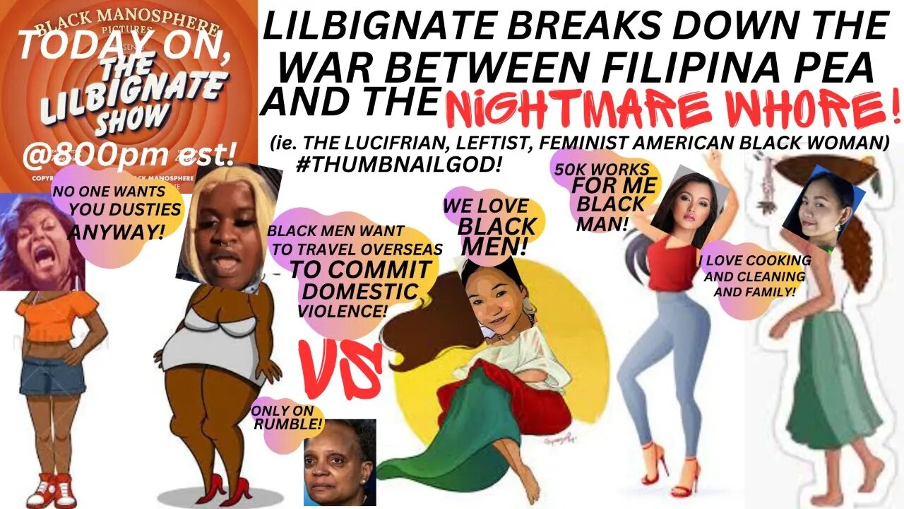 #PASSPRTBROS, LILBIGNATE BREAKS DOWN THE WAR BETWEEN FILIPINA PEA AND THE #NIGHTMAREWHORE!