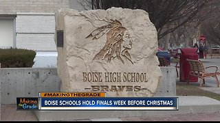 Boise School District makes calendar change, holds finals week before Christmas break