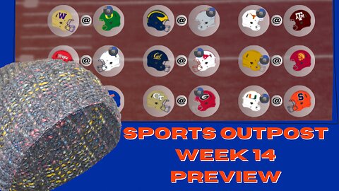 The Game, Lone Star Showdown & SpOp's Week 14 Top 25 Preview -Roady Style