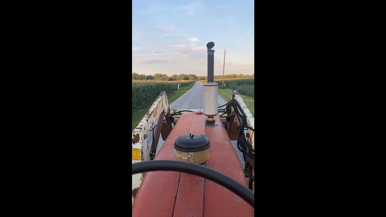 Farmall 560 wide open throttle