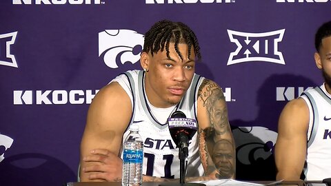 Kansas State Basketball | Johnson & Nowell Press Conference | K-State 85, Oklahoma 69