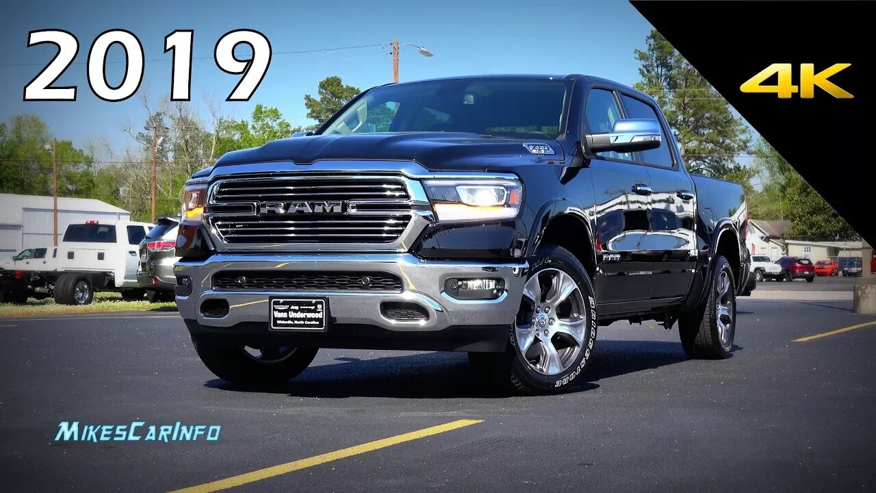 2019 RAM 1500 Laramie - Ultimate In-Depth Look in 4K