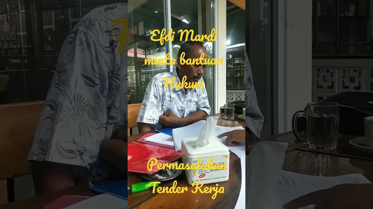 Sengketa Tender Kerja