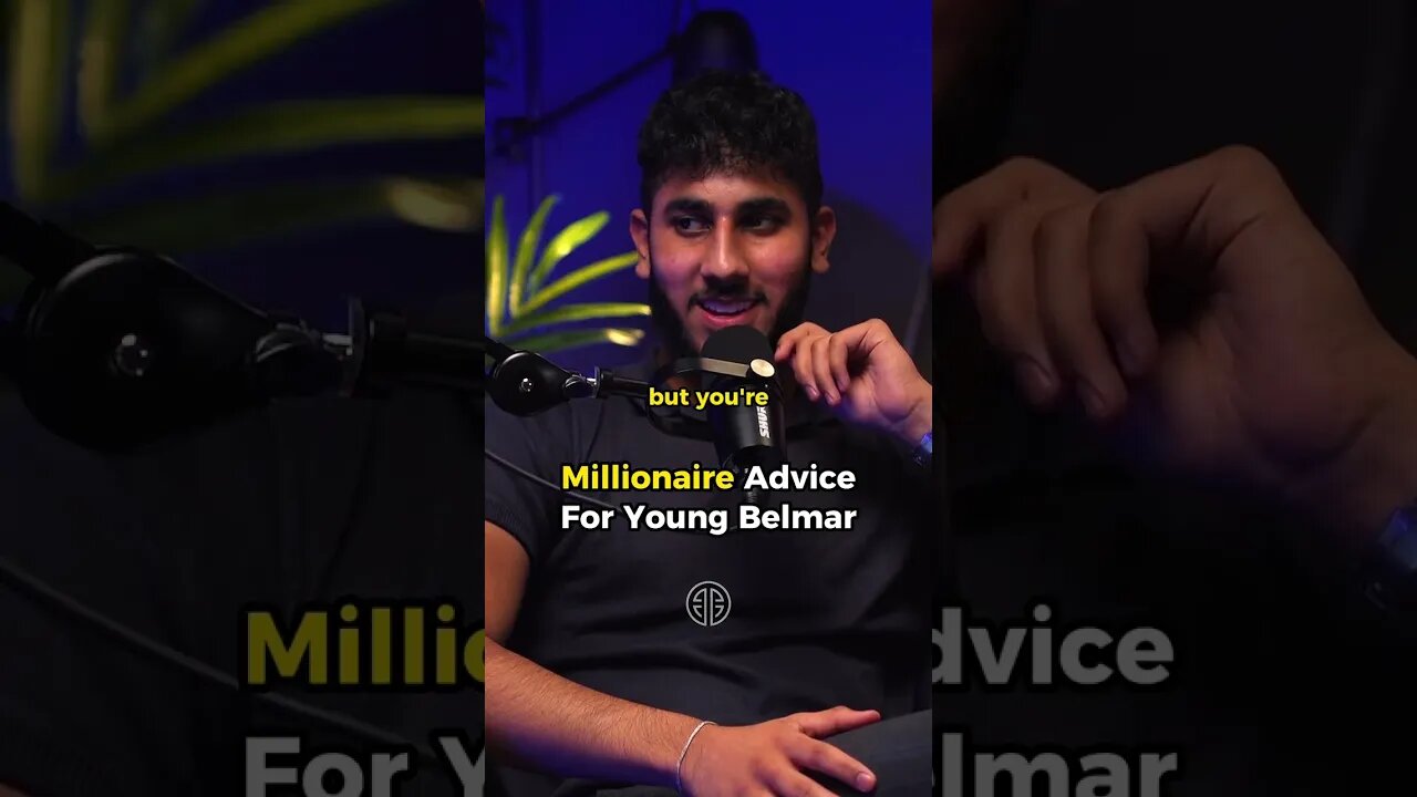 Millionaire Advice for 19 Y/O - Luke Belmar #shorts