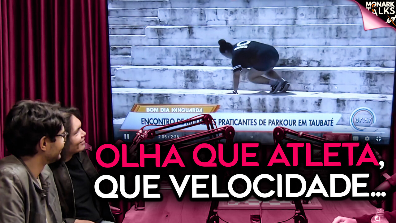 O FANTÁSTICO PARKOUR DE TAUBATÉ (contém ironia)